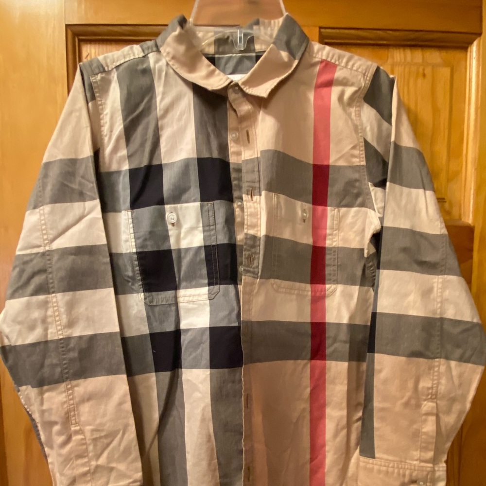 Burberry (Boys) Long Sleeve Button Down